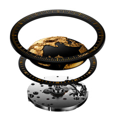 CIGA design Mechanical Watch Blue Planet II·Gilded Age