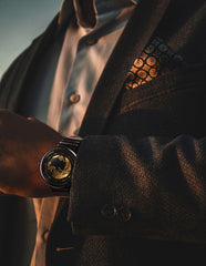 CIGA design Mechanical Watch Blue Planet II·Gilded Age