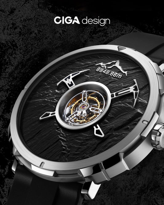 CIGA design alcanza nuevas cotas con el nuevo Everest Summit Central Tourbillon