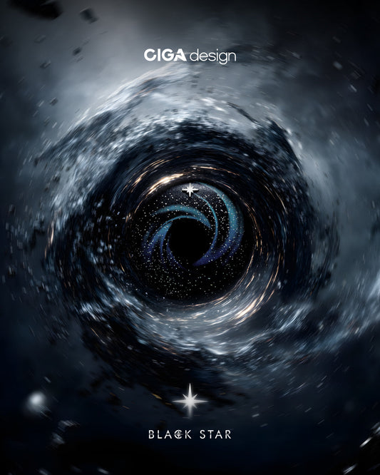 Lanzamiento exclusivo: CIGA design y Label Noir presentan el reloj "Black Star".