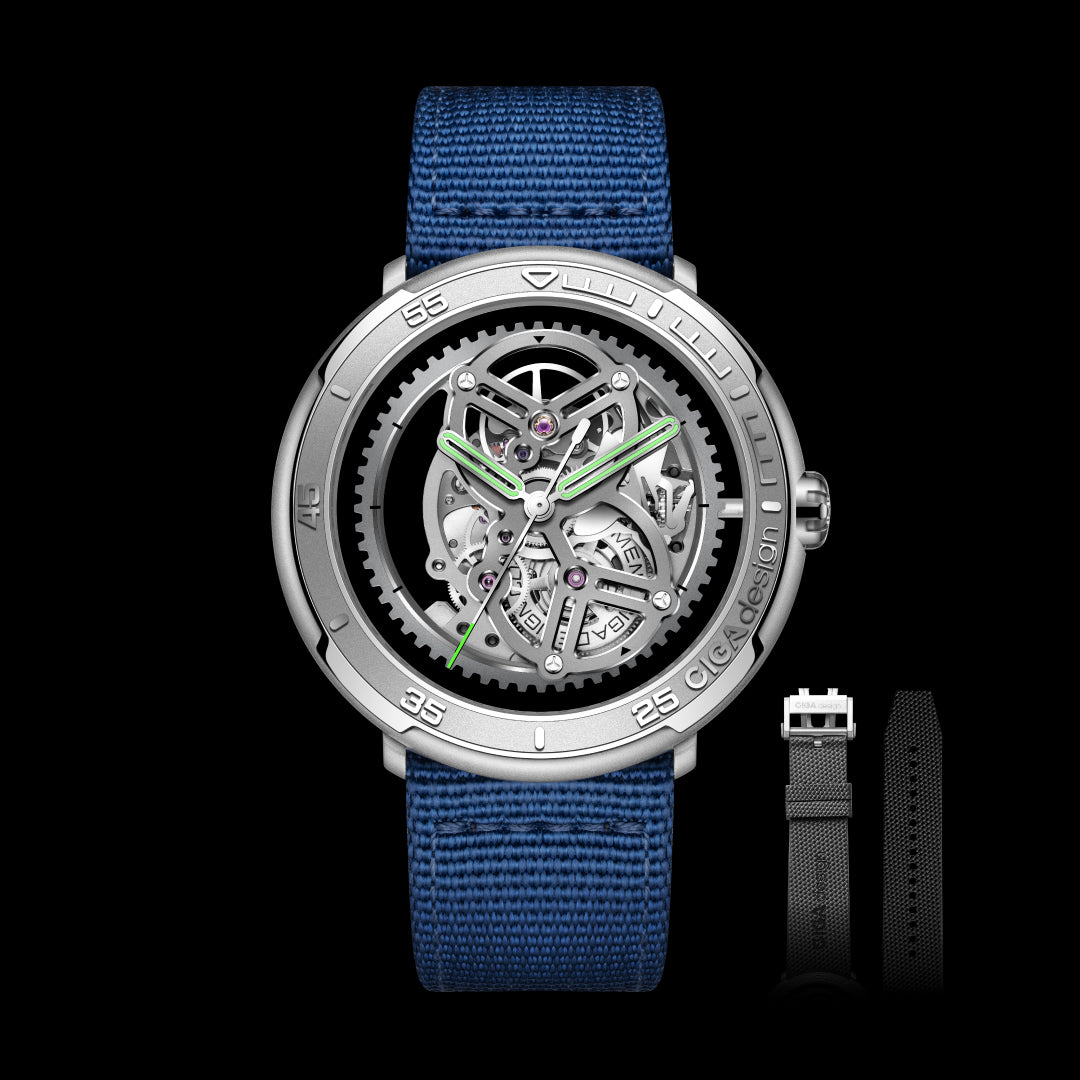 Vector — Edición Limitada para México · Skeleton Automático en Acero 316L (300 piezas numeradas)