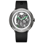 Vector — Reloj Skeleton Automático en Carbono Forjado