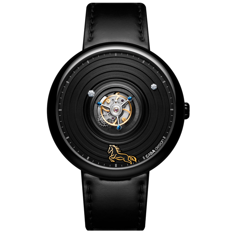 CIGA design CENTRAL TOURBILLON WATCH · CHINESE ZODIAC YEAR OF THE HORSE