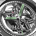Vector — Reloj Skeleton Automático en Carbono Forjado