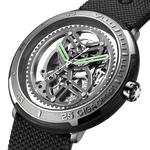 Vector — Reloj Skeleton Automático en Carbono Forjado