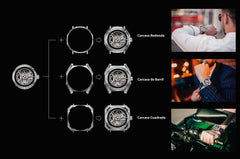 CIGA design M Series Magician Automatic Mechanical Wristwatch (3 in 1)