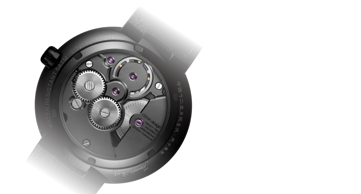 TOURBILLON CENTRAL<br>
EN MOVIMIENTO