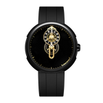 CIGA design · Reloj Automático  ·  Wandering Hour TIME CIPHER GOLD