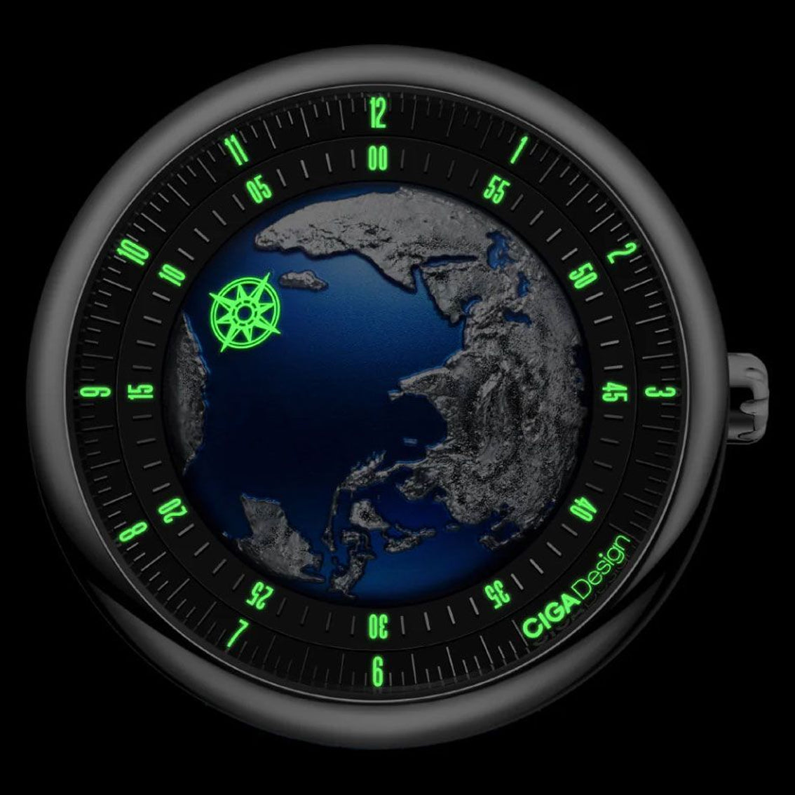 CIGA design Astronomy Collection Blue Planet Ⅱ - 46 mm