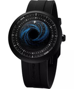 CIGA design X LABEL NOIR AUTOMATIC WATCH BLUE PLANET II · BLACK STAR EDITION