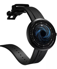 CIGA design x Label Noir Automatic Watch Blue Planet II · Black Star Edition