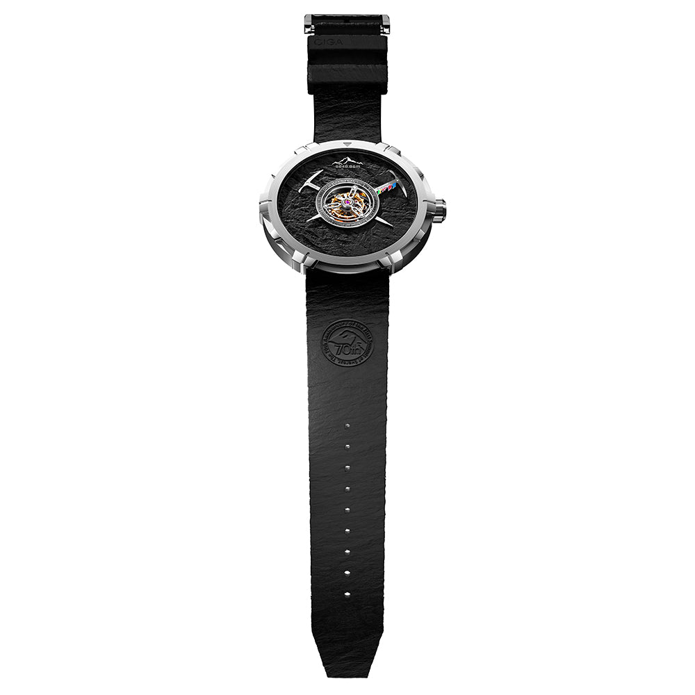 CIGA design Central Tourbillon Watch · Everest 70th Anniversary Edition