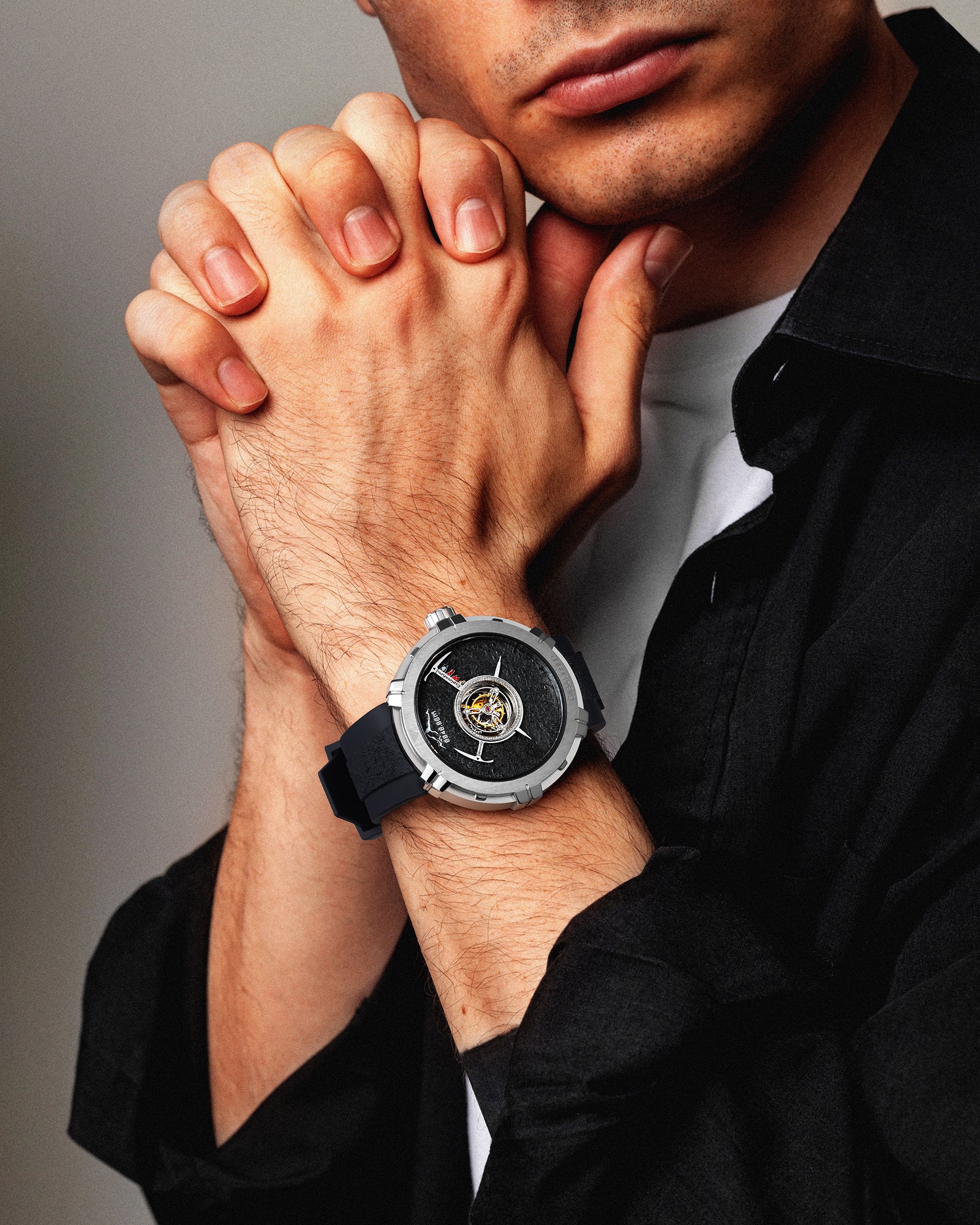 CIGA design Central Tourbillon Watch · Everest 70th Anniversary Edition