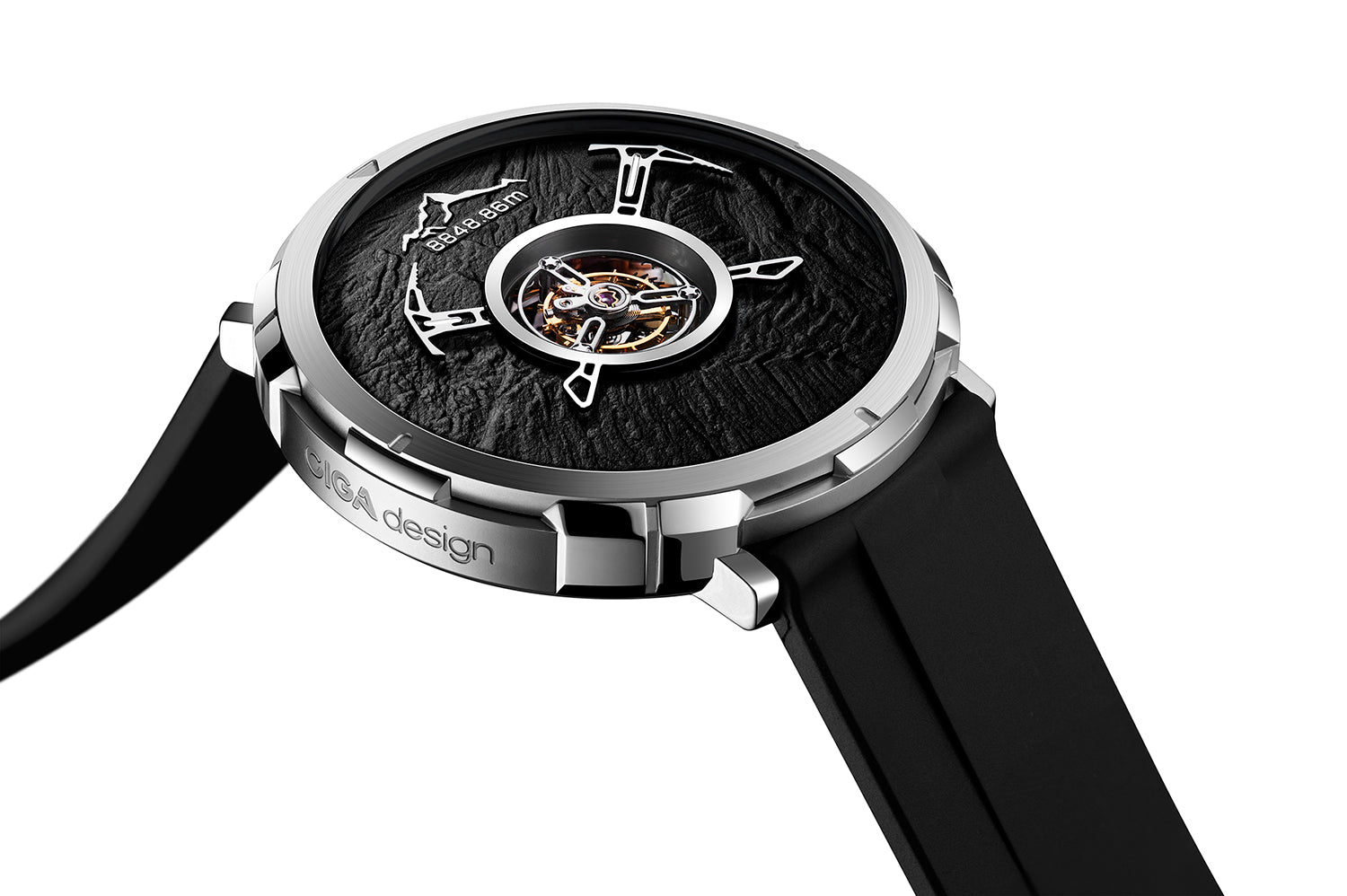CIGA design Central Tourbillon Watch · Everest Summit