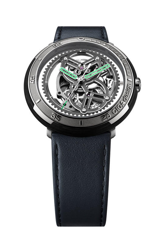 Vector — Edición Limitada México · Reloj Skeleton Automático en Carbono Forjado (50 piezas numeradas)