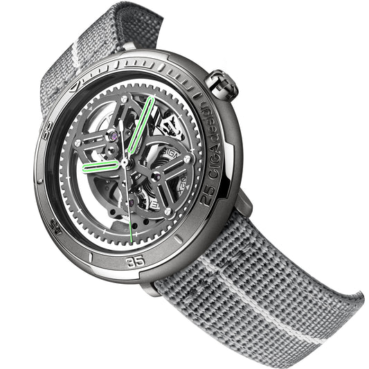 Vector — Edición Limitada México · Reloj Skeleton Automático en Titanio Grado 2 (150 piezas numeradas)