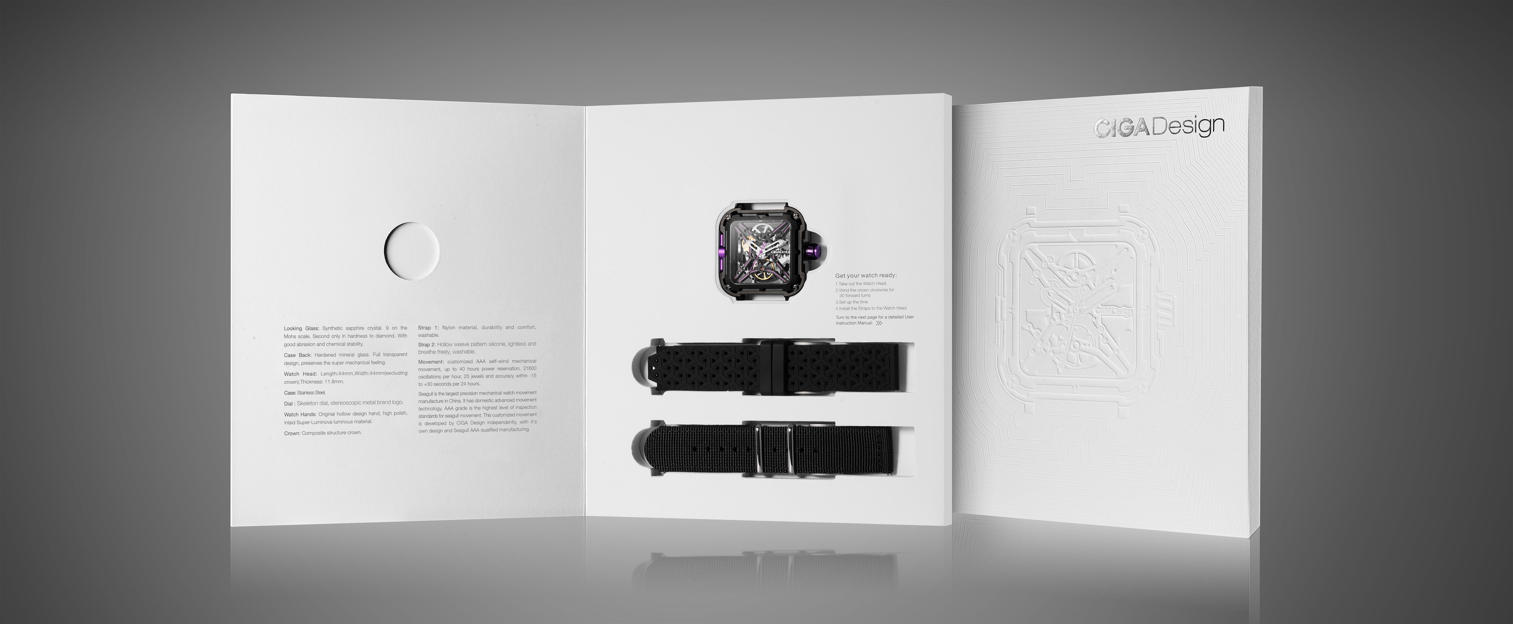 CIGA design Mechanical Watch Gorilla