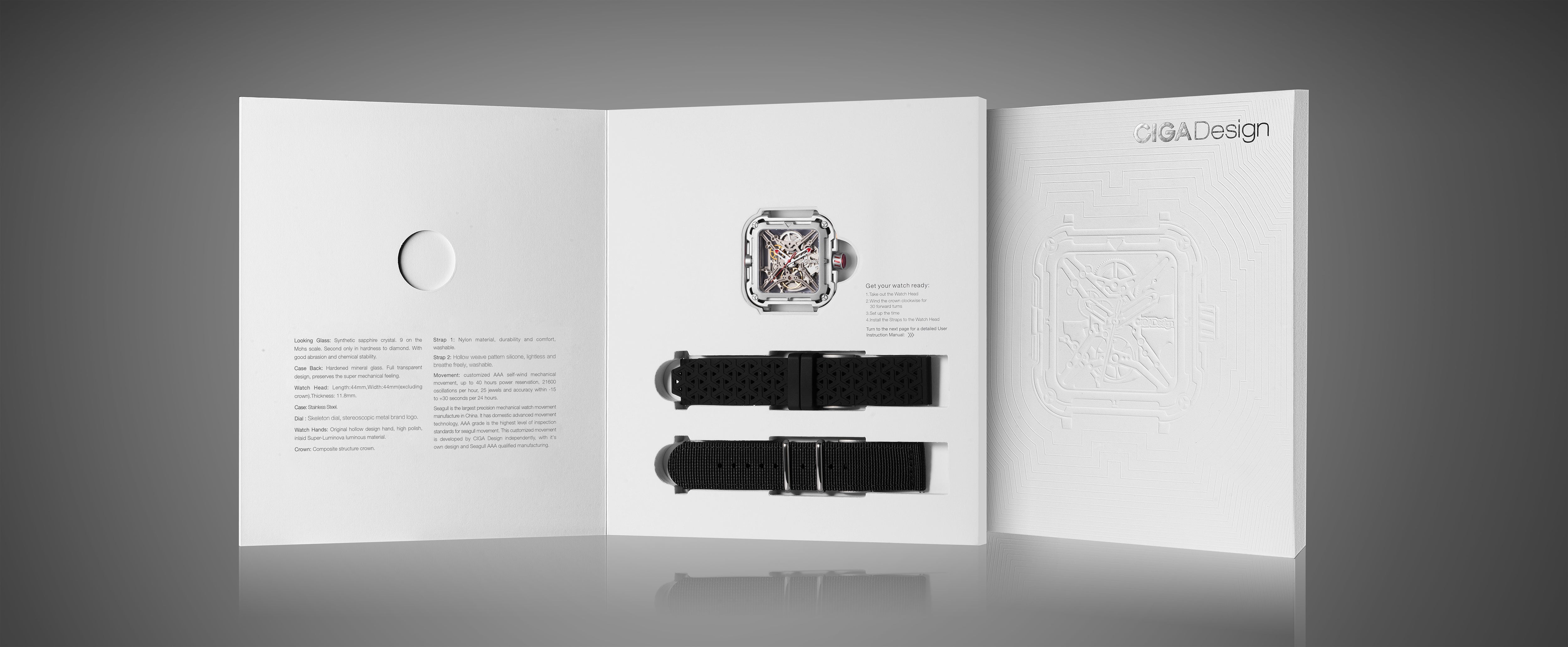 CIGA design Mechanical Watch Gorilla