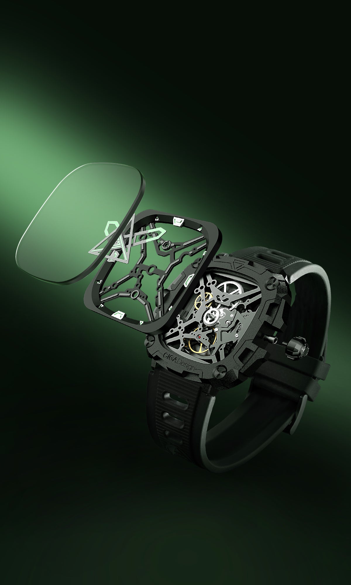 CIGA design Mechanical Watch Eye Of Horus