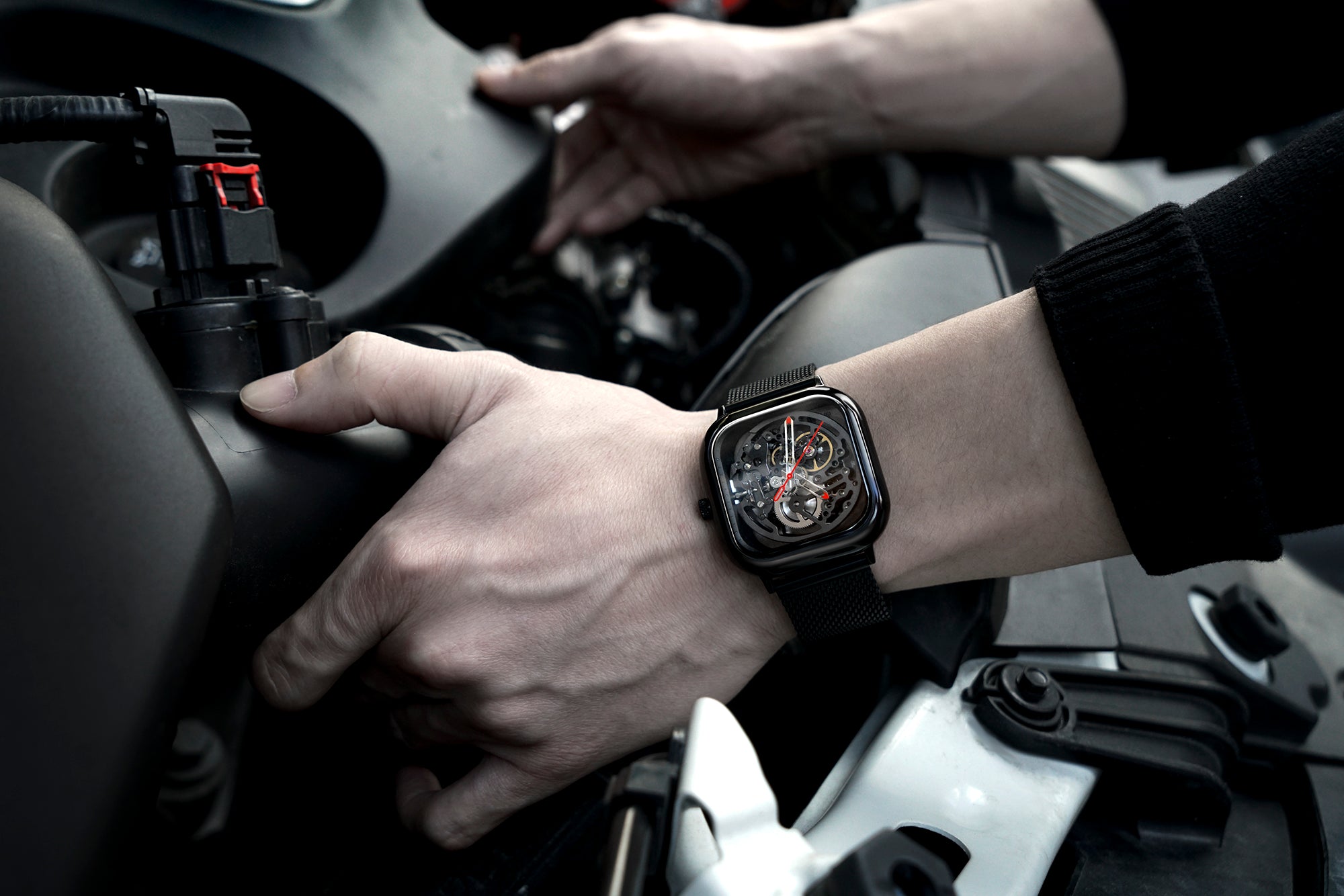 CIGA design Mechanical Watch Skeleton