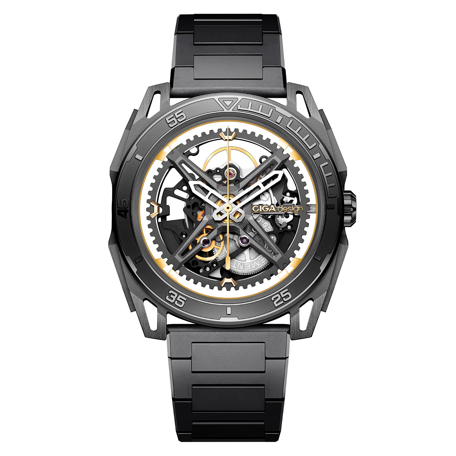 CIGA design Reloj Automático Esqueleto Falcon