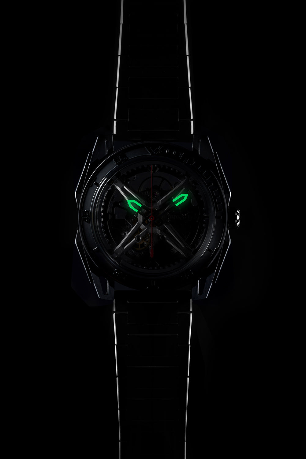 CIGA design Reloj Automático Esqueleto Falcon