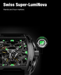 Aircraft Carrier Black Wristwatch