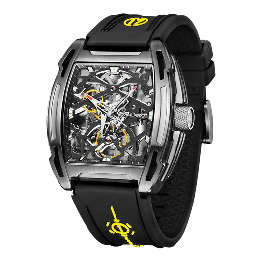 Aircraft Carrier Black Wristwatch