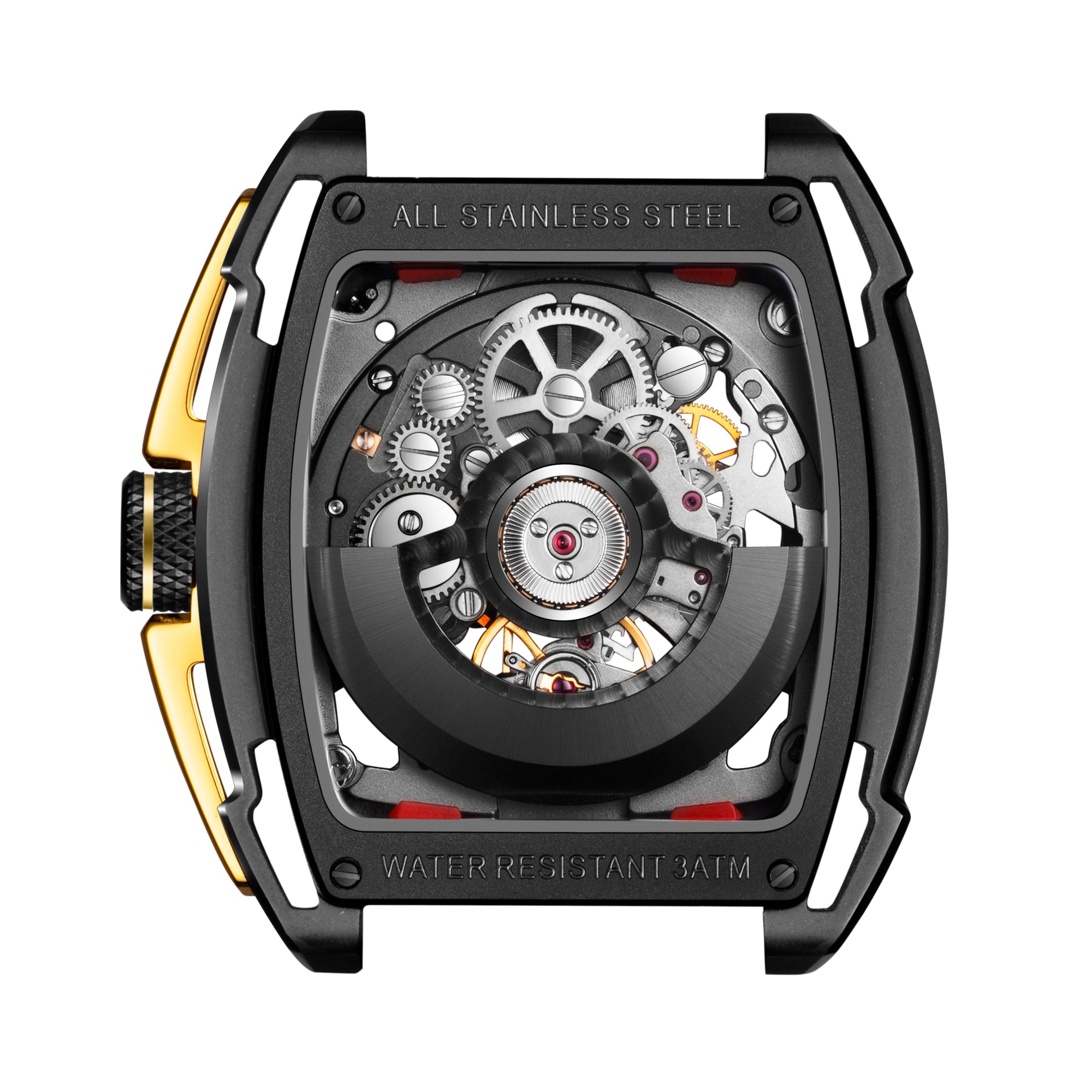 Aircraft Carrier Black Wristwatch