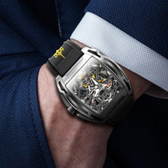 Aircraft Carrier Black Wristwatch