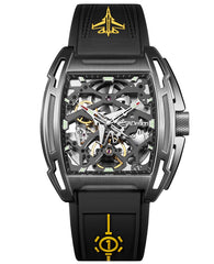 Aircraft Carrier Black Wristwatch
