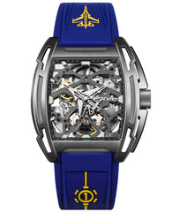 Aircraft Carrier Black Wristwatch