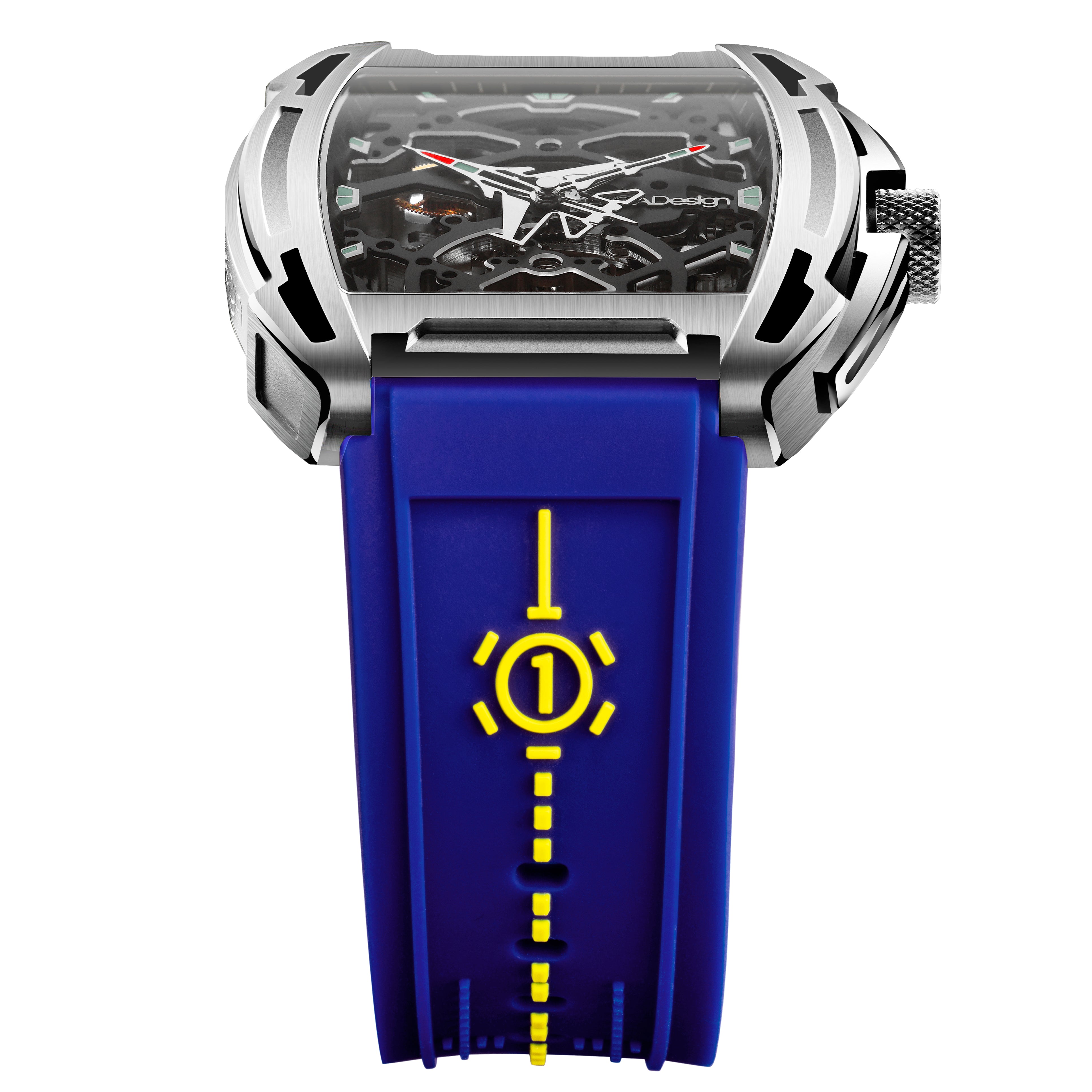 Aircraft Carrier Black Wristwatch