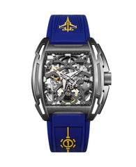 Aircraft Carrier Black Wristwatch