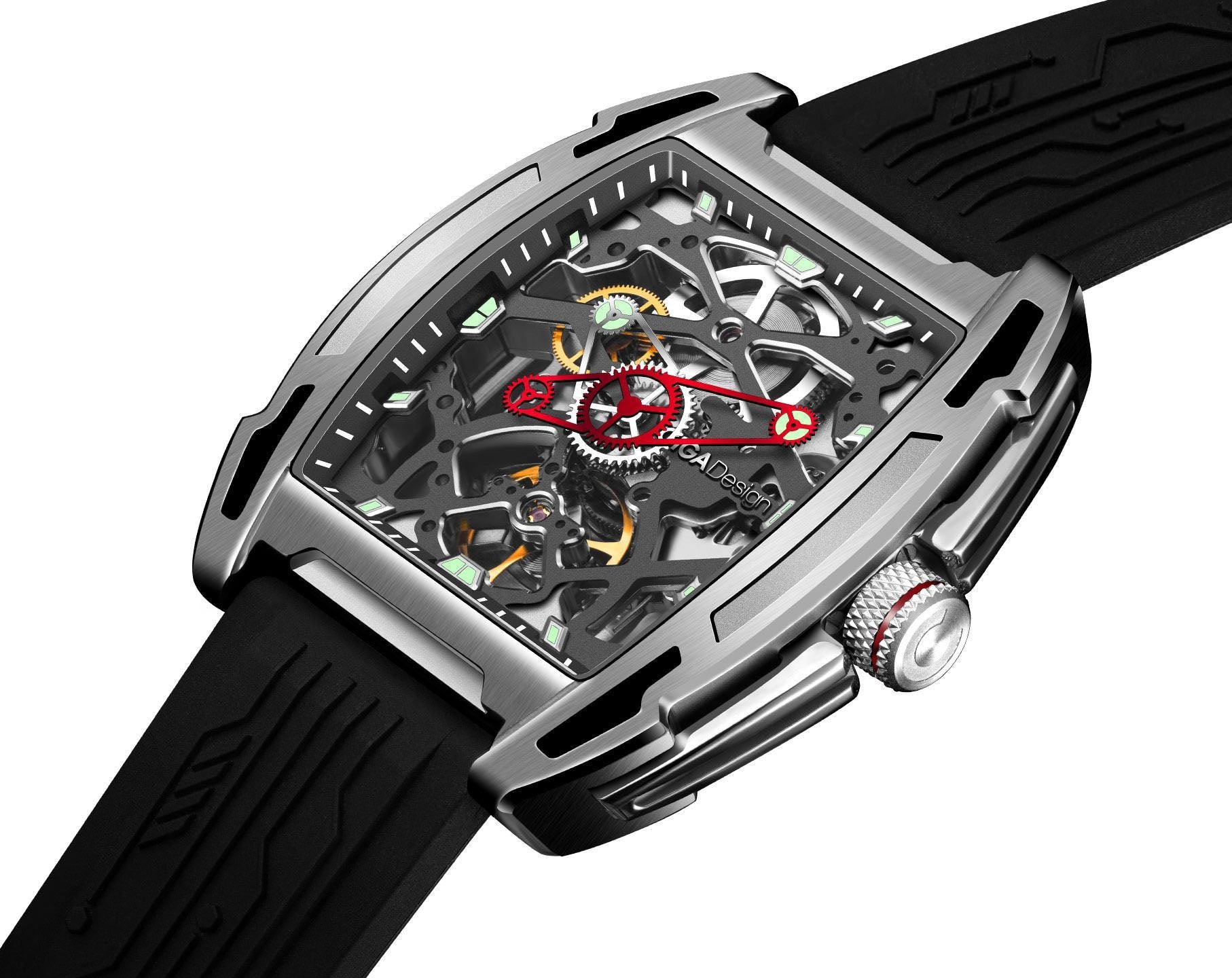 CIGA design Automatic Skeleton Watch · Edge Exploration